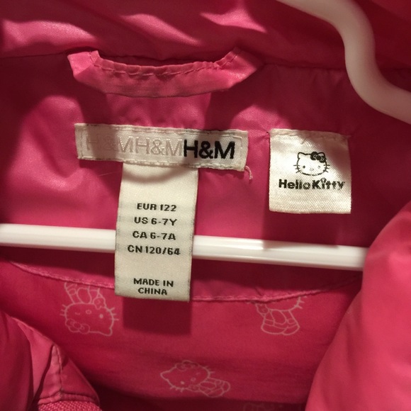 Hello Kitty vest in pink, size 6-7 - Picture 3 of 3